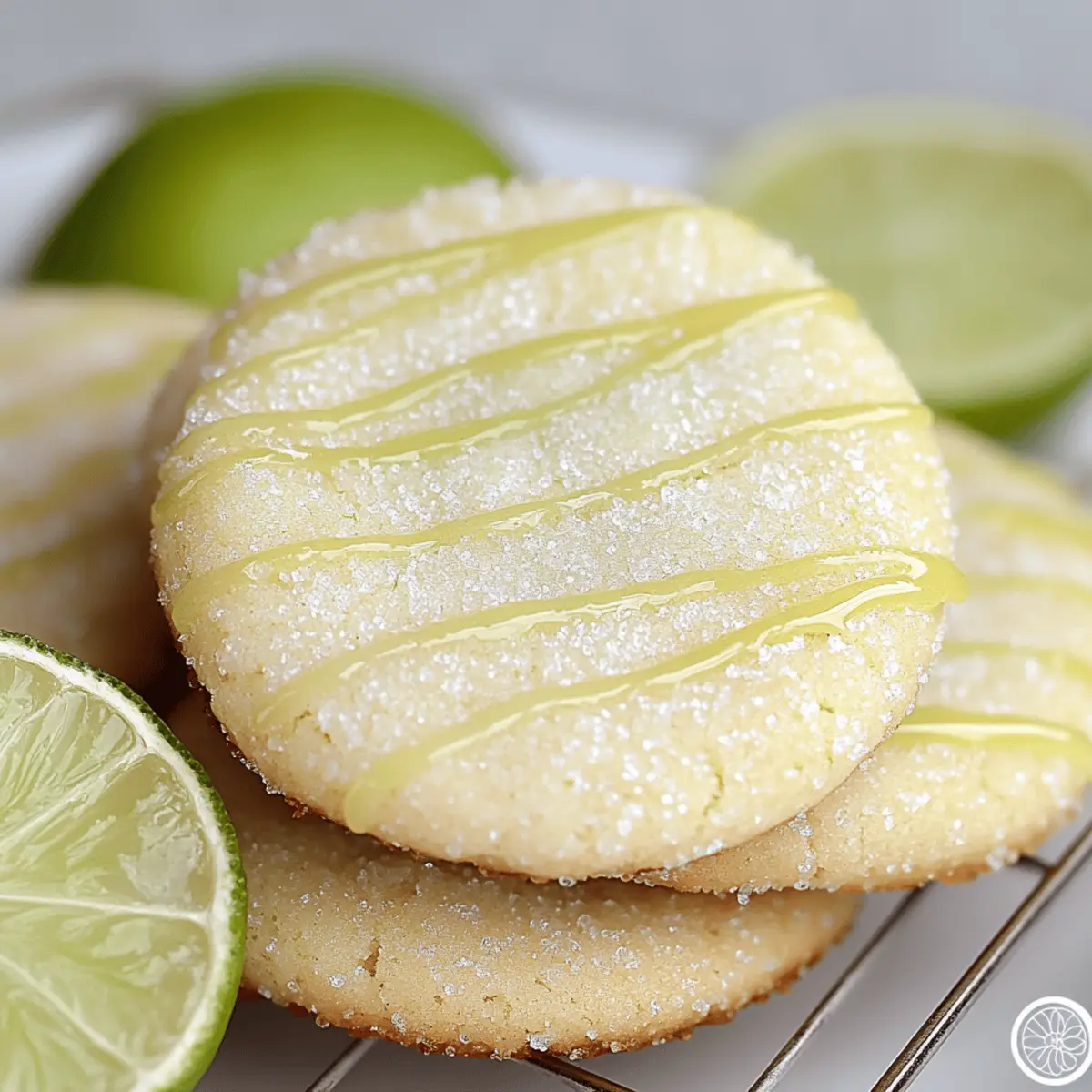 Deliciously Chewy Lime Sugar Cookies That Brighten Your Day