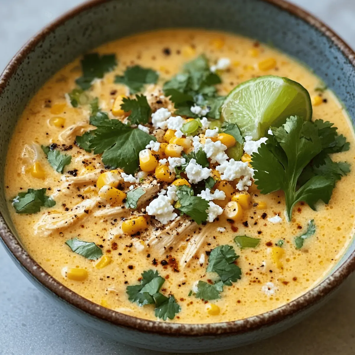 Savor the Creamy Goodness of Mexican Street Corn Soup