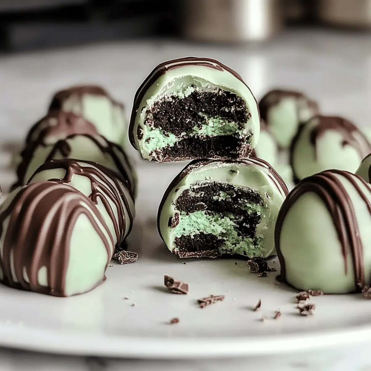 Mint Oreo Truffles: Irresistibly Easy No-Bake Delights