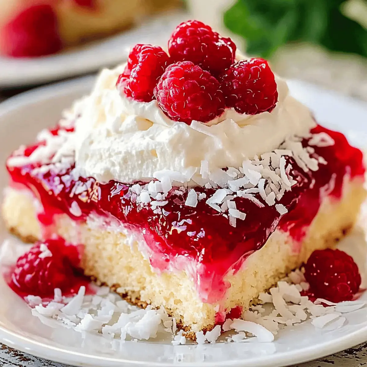 Raspberry Zinger Poke Cake: A Fruity Twist on Tradition