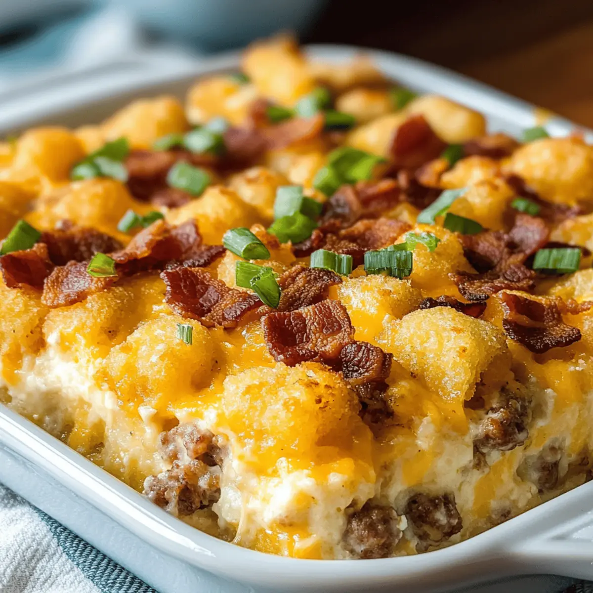 Tater Tot Breakfast Casserole: Easy, Delicious, Crowd-Pleaser