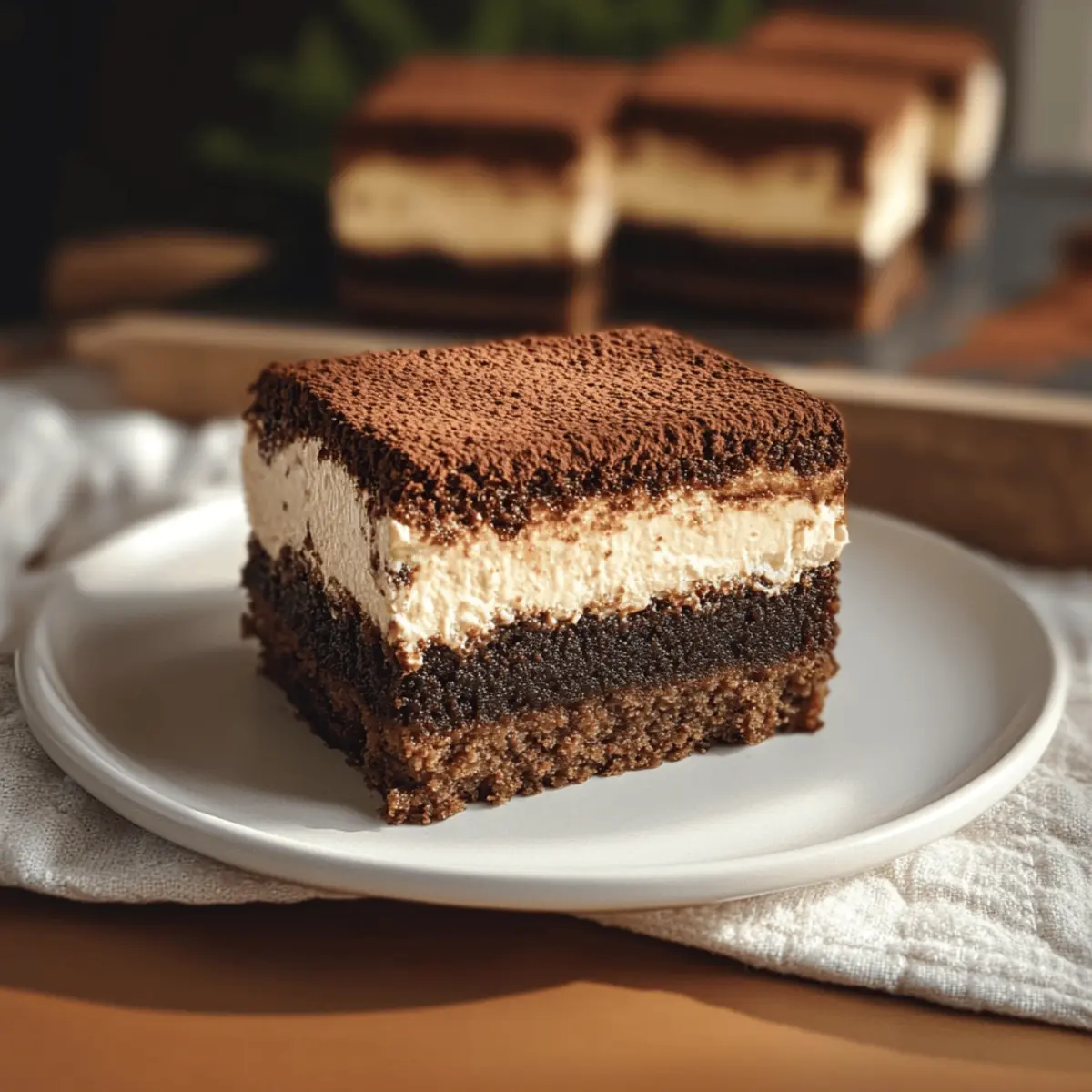 Irresistible Tiramisu Brownies: A Coffee Lover's Dream