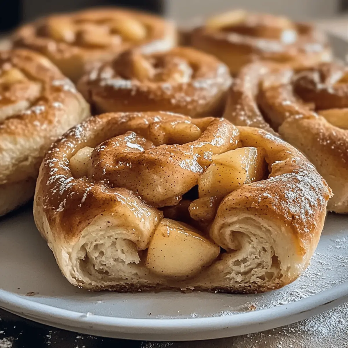 Fluffy Vegan Apple Cinnamon Buns That Will Warm Your Heart