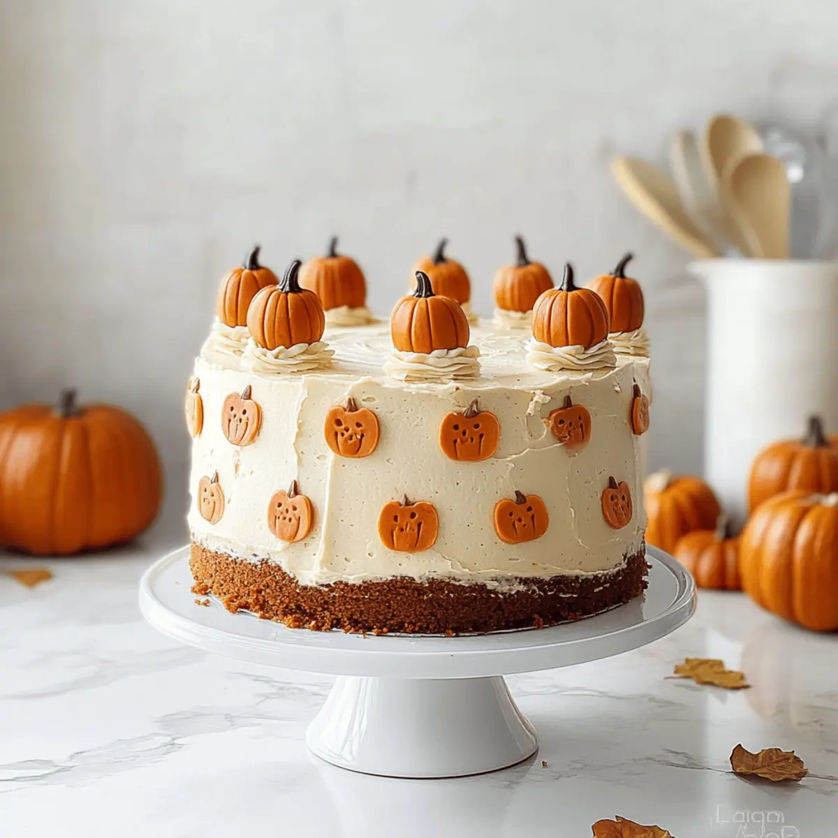 Deliciously Moist Vegan Pumpkin Spice Cake for Fall Joy
