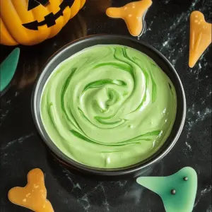 Witch’s Brew Salsa Verde & Cream Dip
