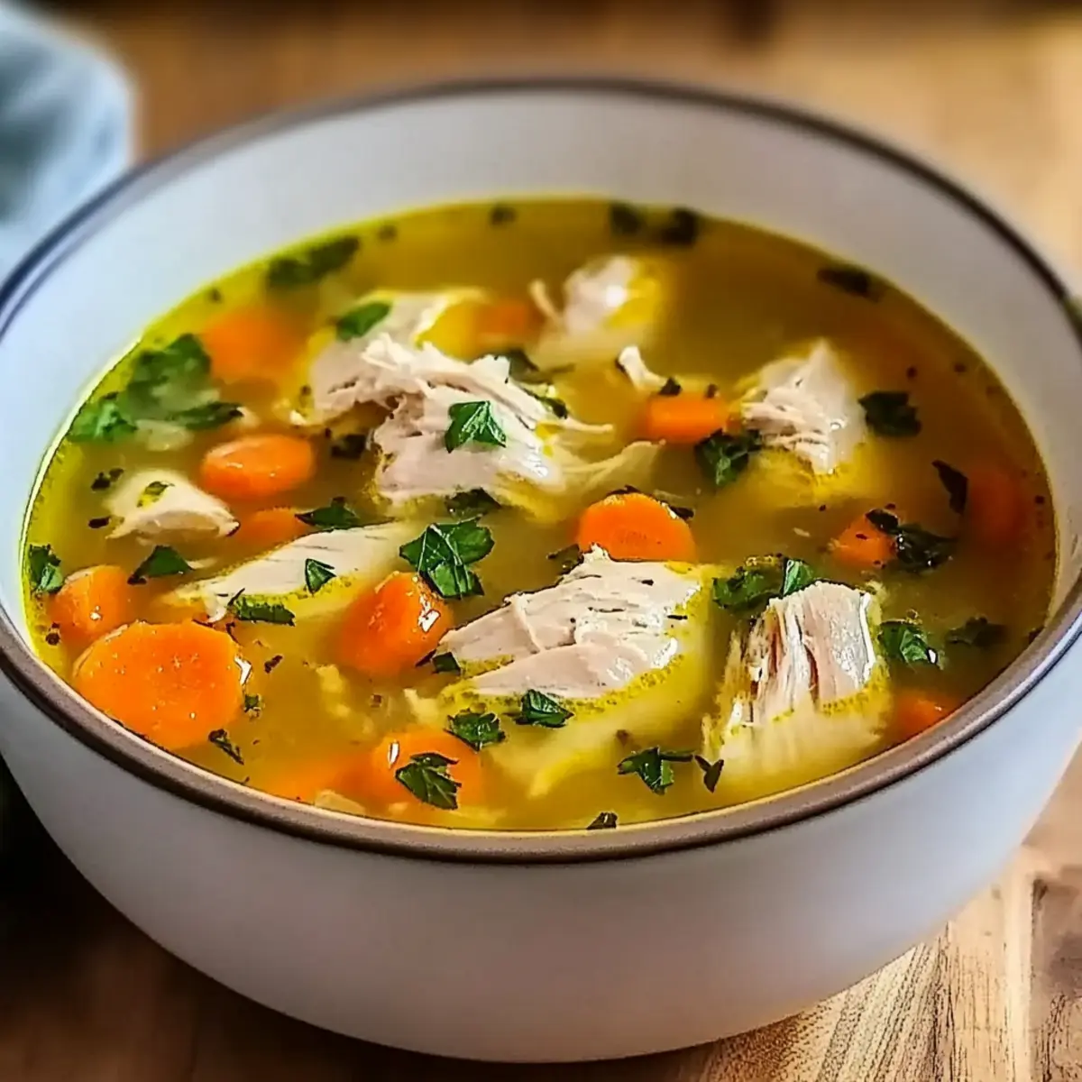 Nourishing Bone Broth Chicken Soup for Ultimate Comfort
