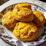 Fluffy Spiced Pumpkin Biscuits