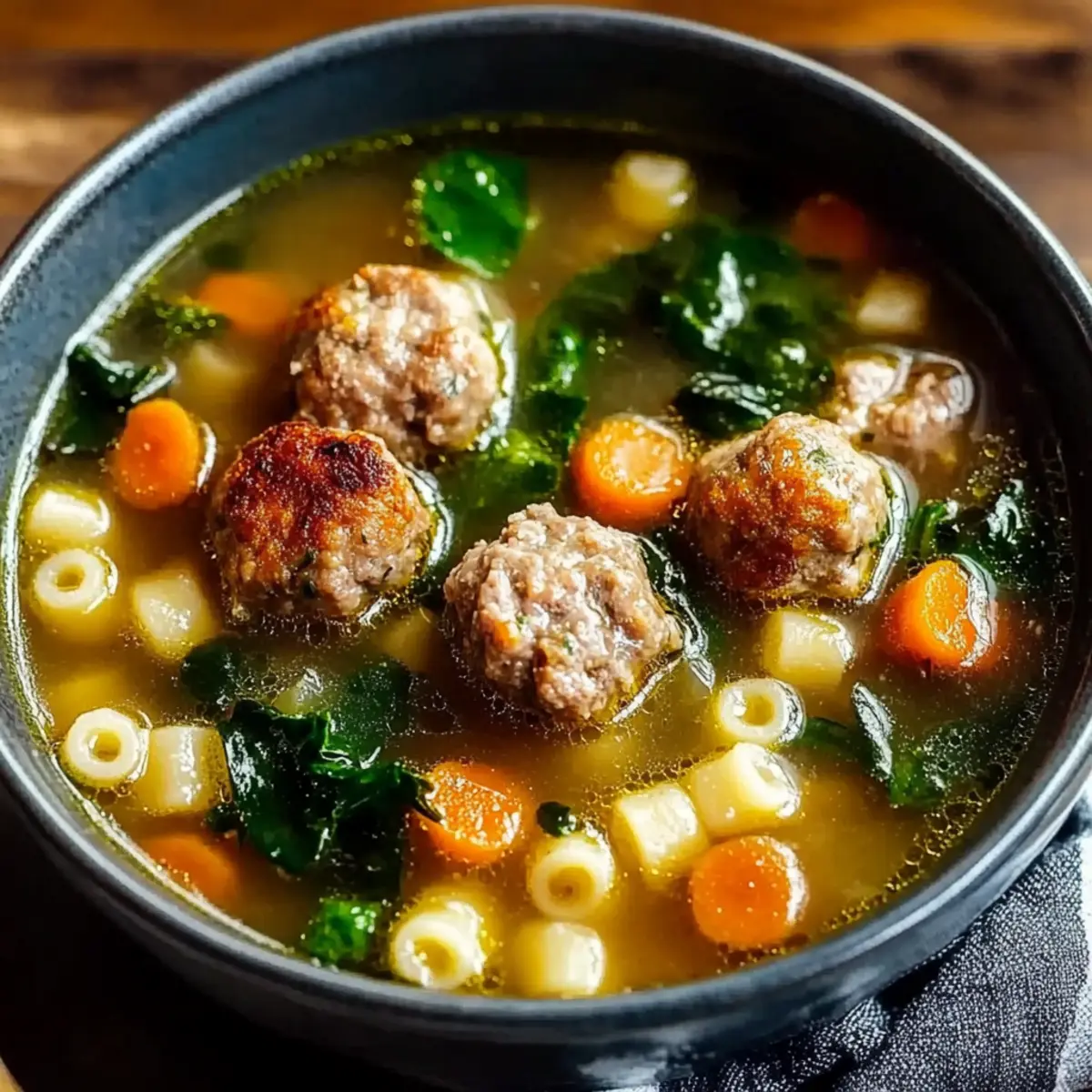 Cozy Up with Easy Italian Wedding Soup for Heartfelt Comfort