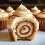 Cinnamon Roll Cupcakes