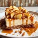 Caramel Apple Cheesecake Bars