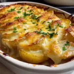 Dad’s Creamy & Cheesy Au Gratin Potatoes