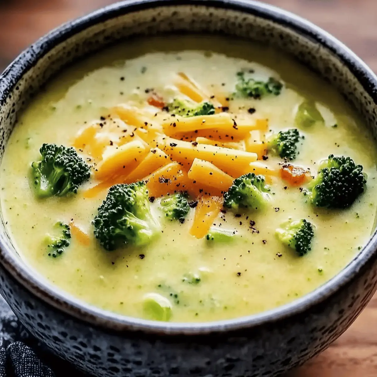 Creamy Broccoli Cheddar Soup That Warms Your Soul