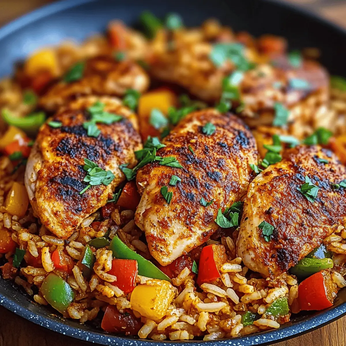 Cajun Chicken & Rice: A Spicy One-Pan Family Favorite