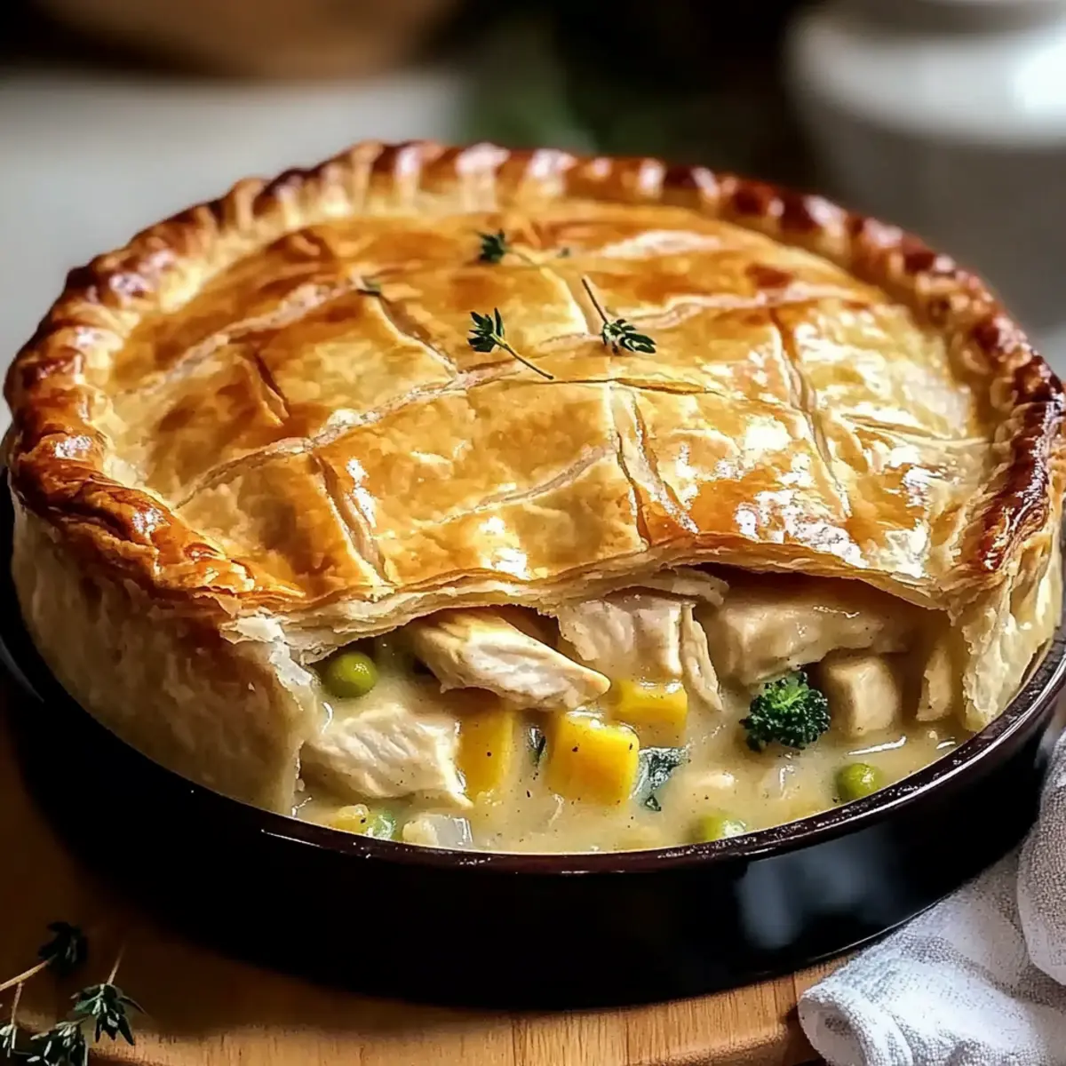 Ultimate Double Crust Chicken Pot Pie You’ll Crave Now