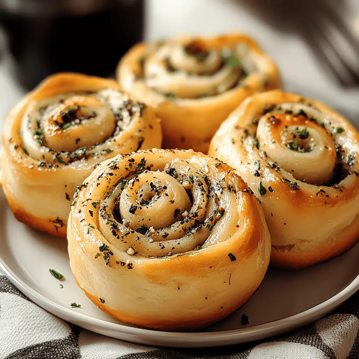 Garlic-Swirl Rolls You'll Love: Fluffy, Flavorful Comfort!
