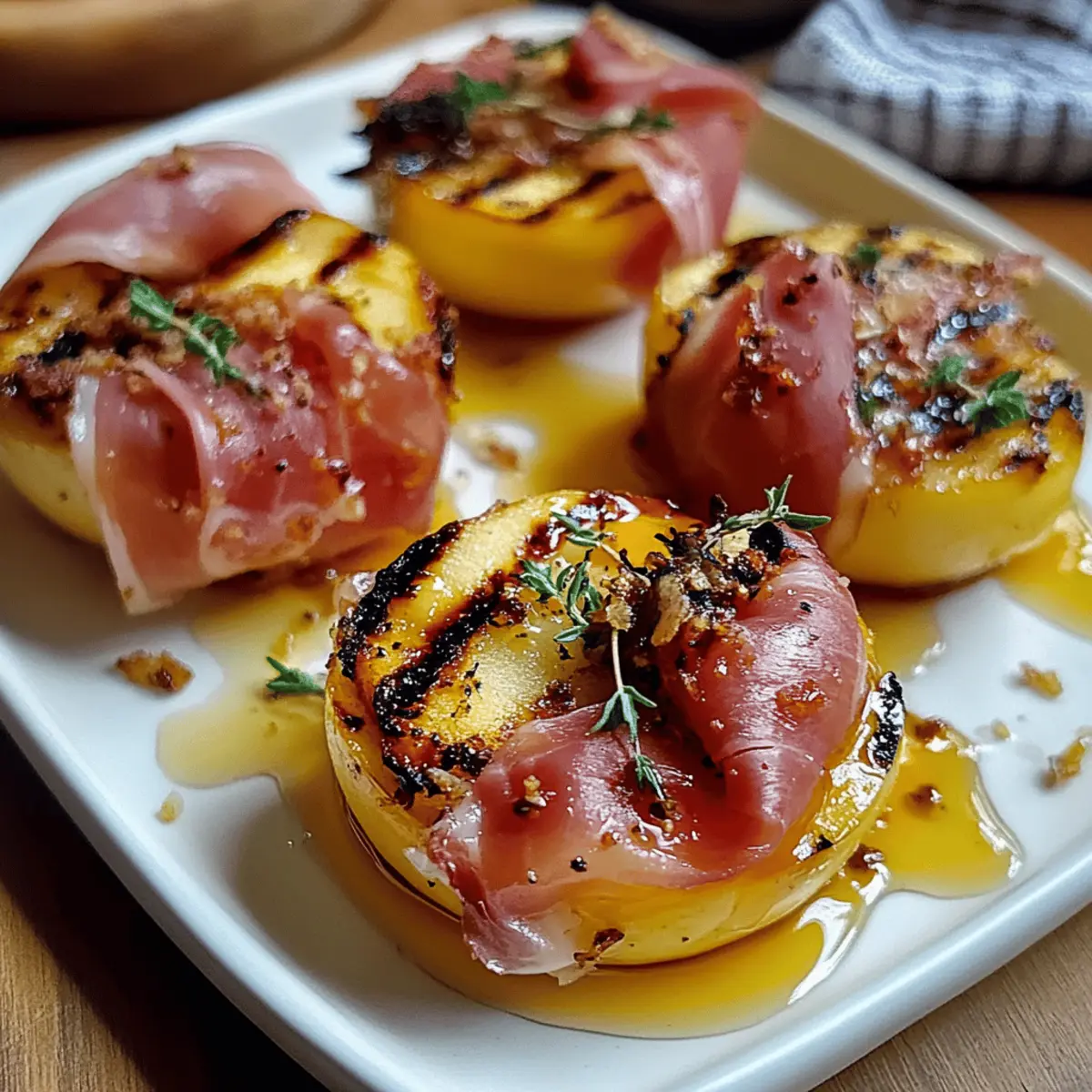 Grilled Apples with Prosciutto and Honey: A Flavor Journey