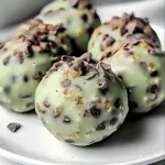 Mint Chocolate Chip Protein Balls