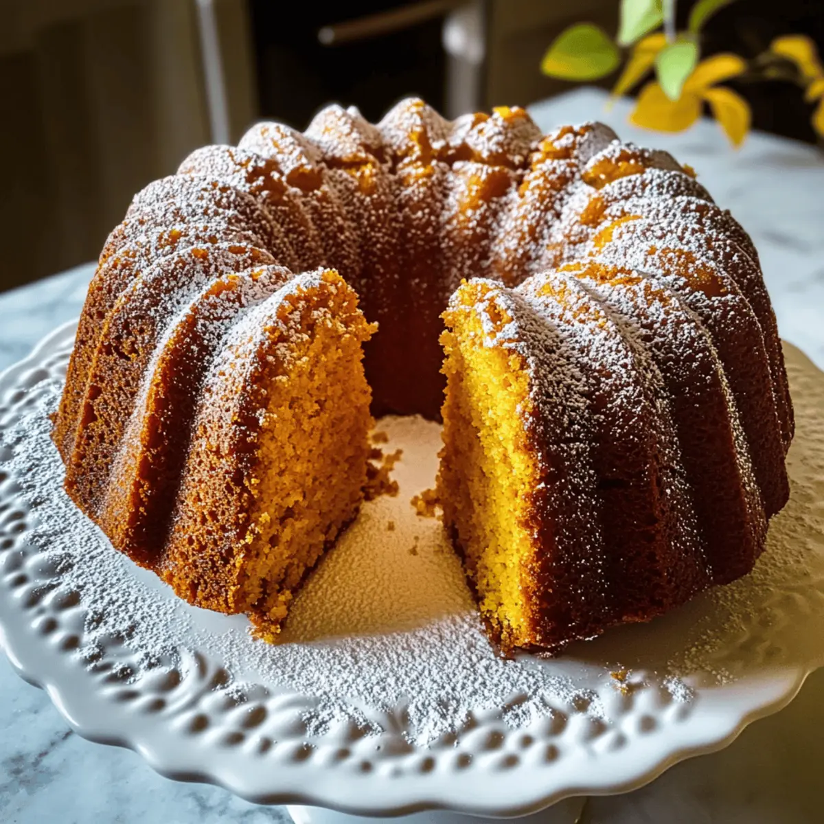 Deliciously Moist Pumpkin Rum Cake for Cozy Fall Evenings