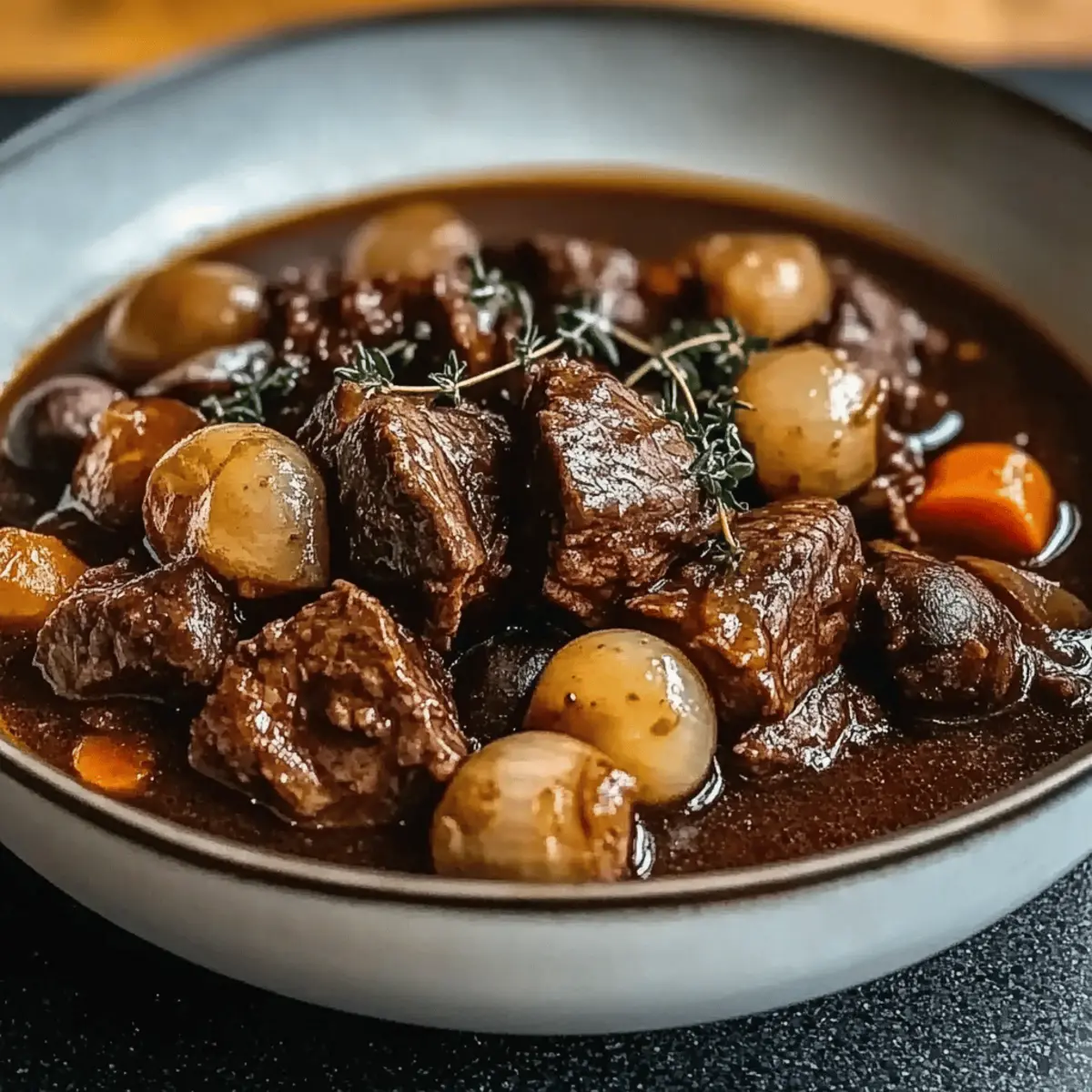Slow-Cooked Beef Bourguignon: Your Ultimate Comfort Food Delight