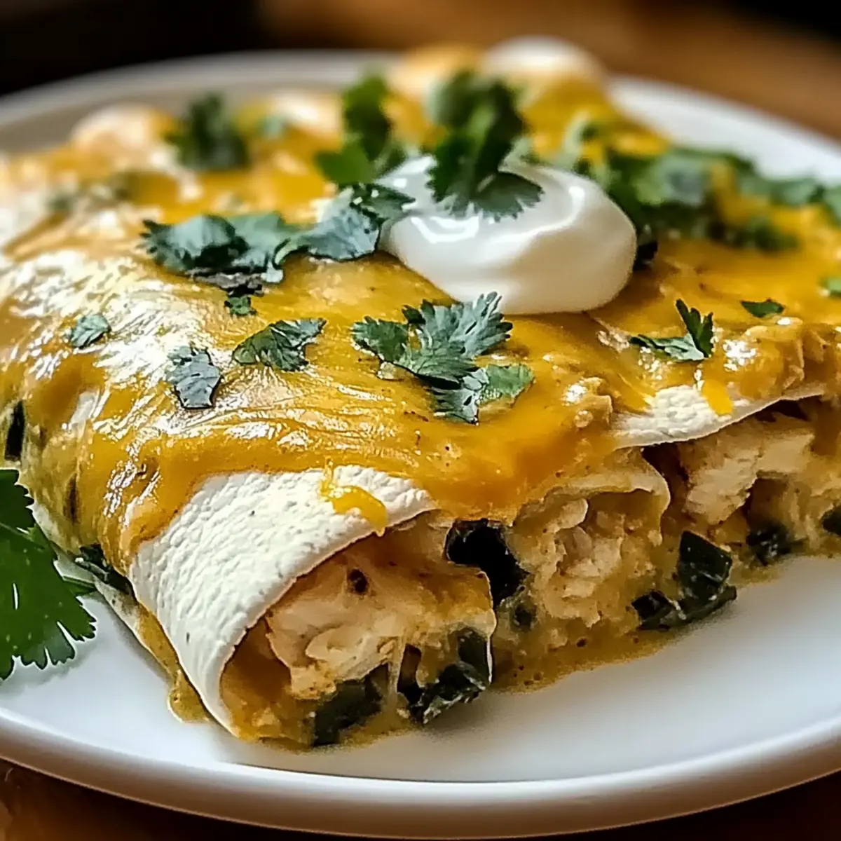 Irresistible Spicy Hatch Chile Enchiladas for Comfort Food Lovers