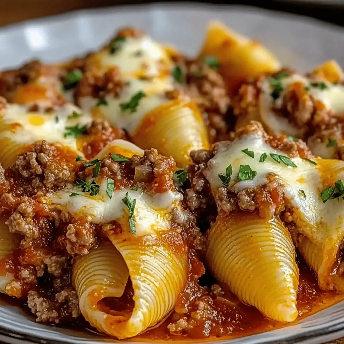 Comforting Stuffed Shells with Meat: A Family Favorite Recipe