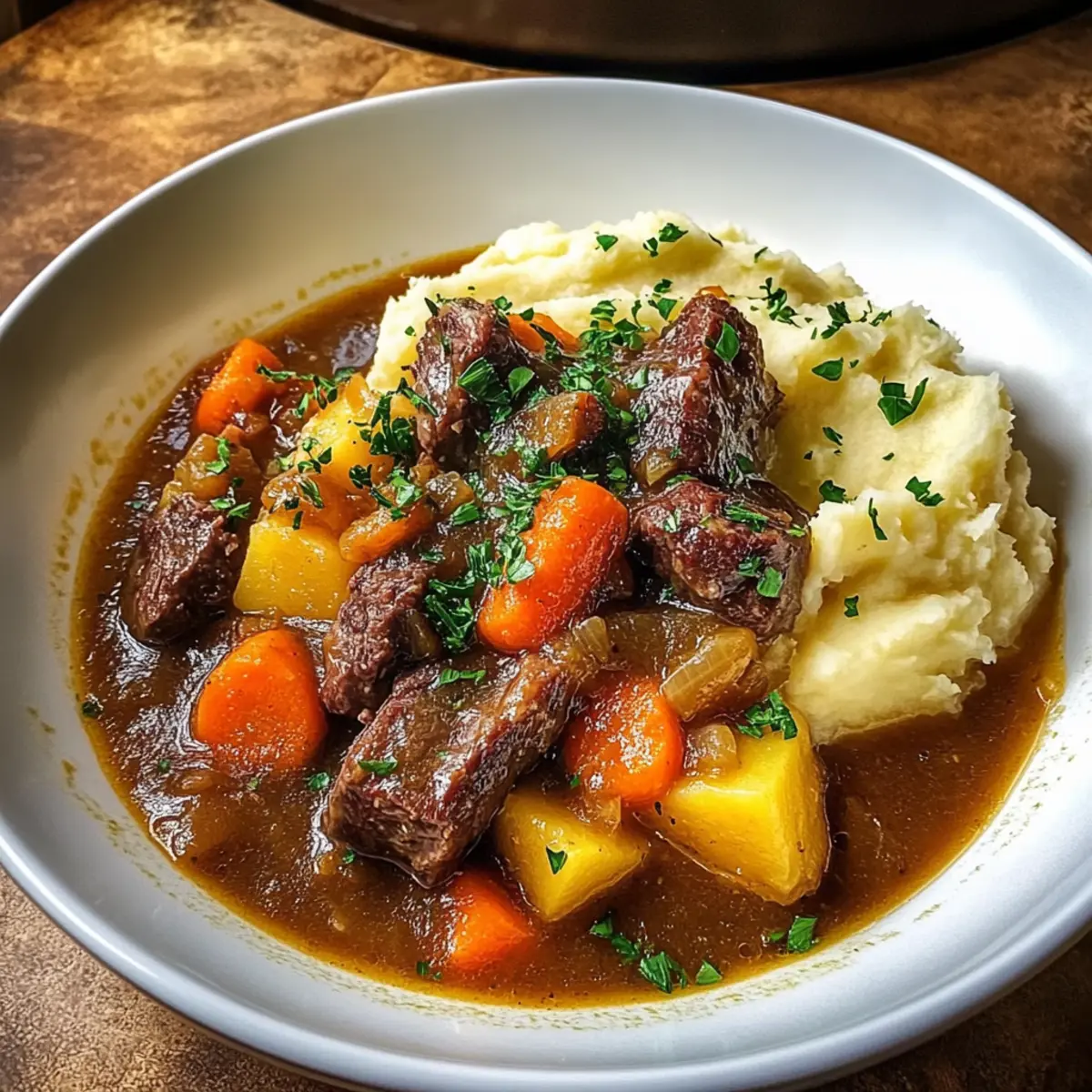 Hearty Irish Stew With Mashed Potatoes: A Cozy Classic