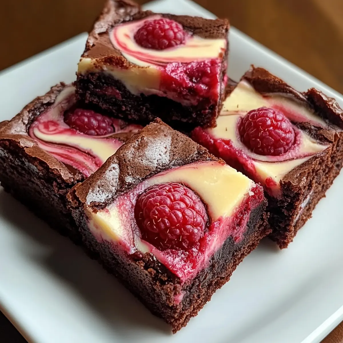 Raspberry Swirl Brownies: Fudgy Chocolate Bliss Awaits