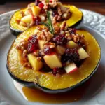 Apple Stuffed Acorn Squash