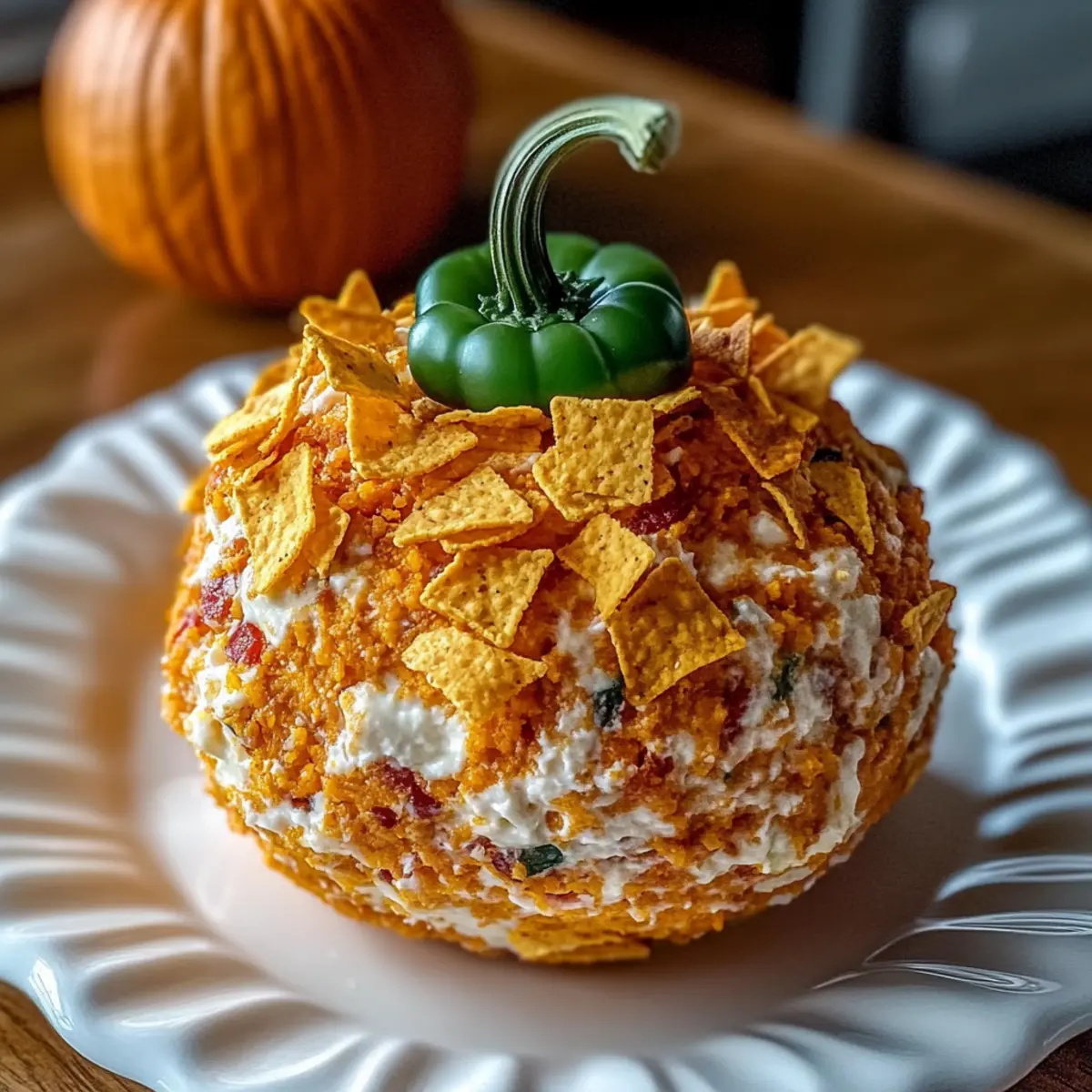 Delicious Pumpkin Cheese Ball Perfect for Fall Gatherings
