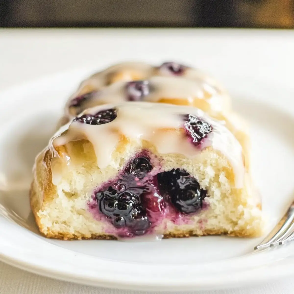 Fluffy Blackberry Sweet Rolls: Quick Delight for Any Morning