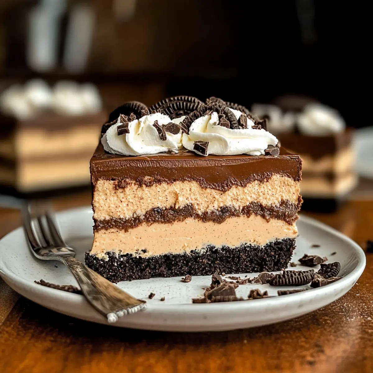 No Bake Chocolate Peanut Butter Oreo Dessert You’ll Crave