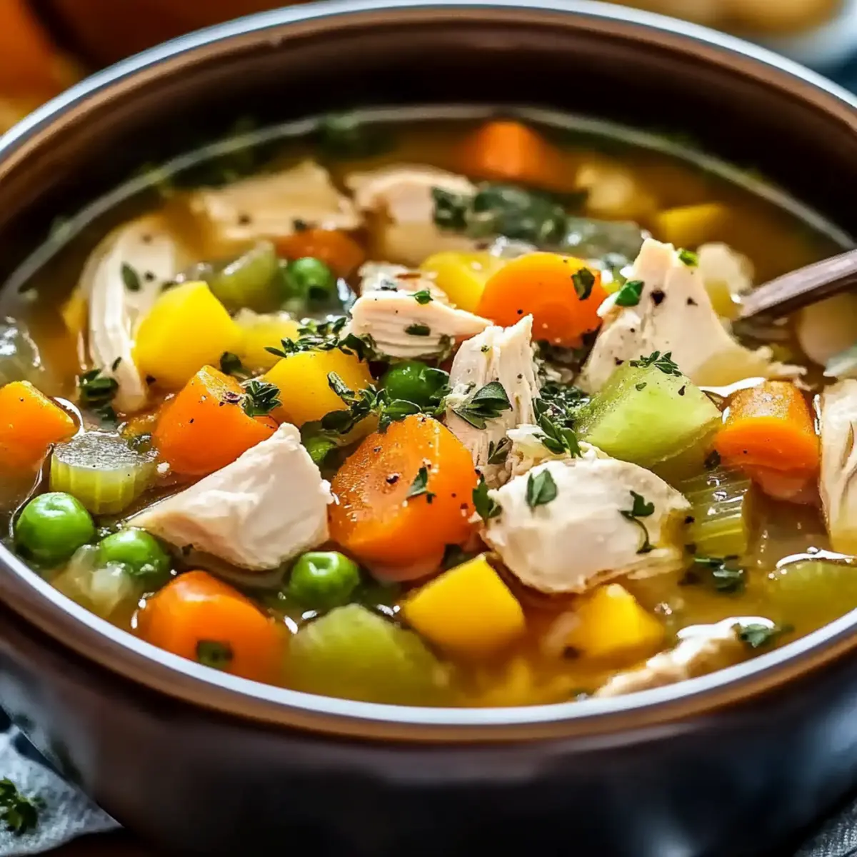 Nourishing Chicken Vegetable Soup for Cozy Nights