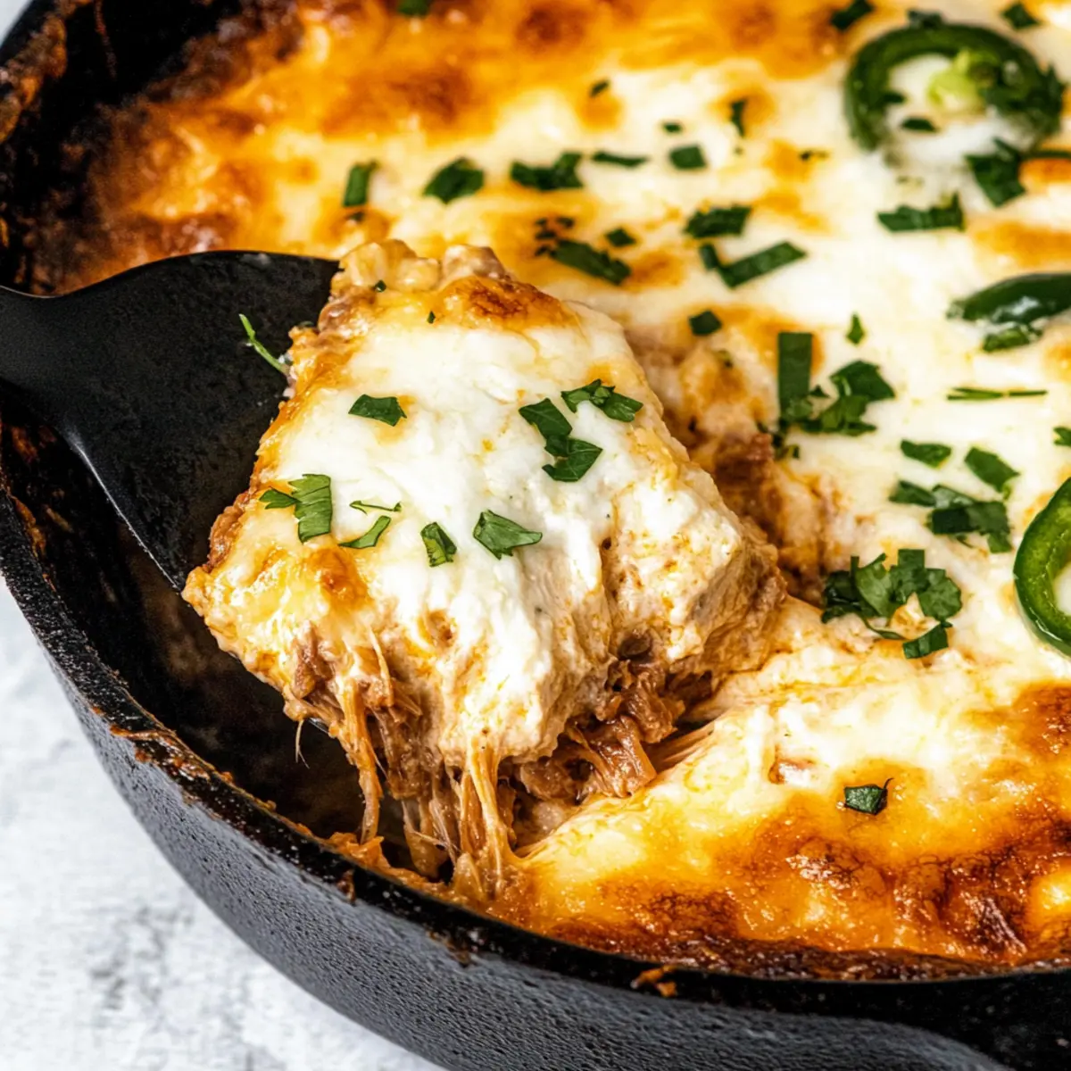 Cheesy Pulled Pork Dip for the Ultimate Game Day Feast