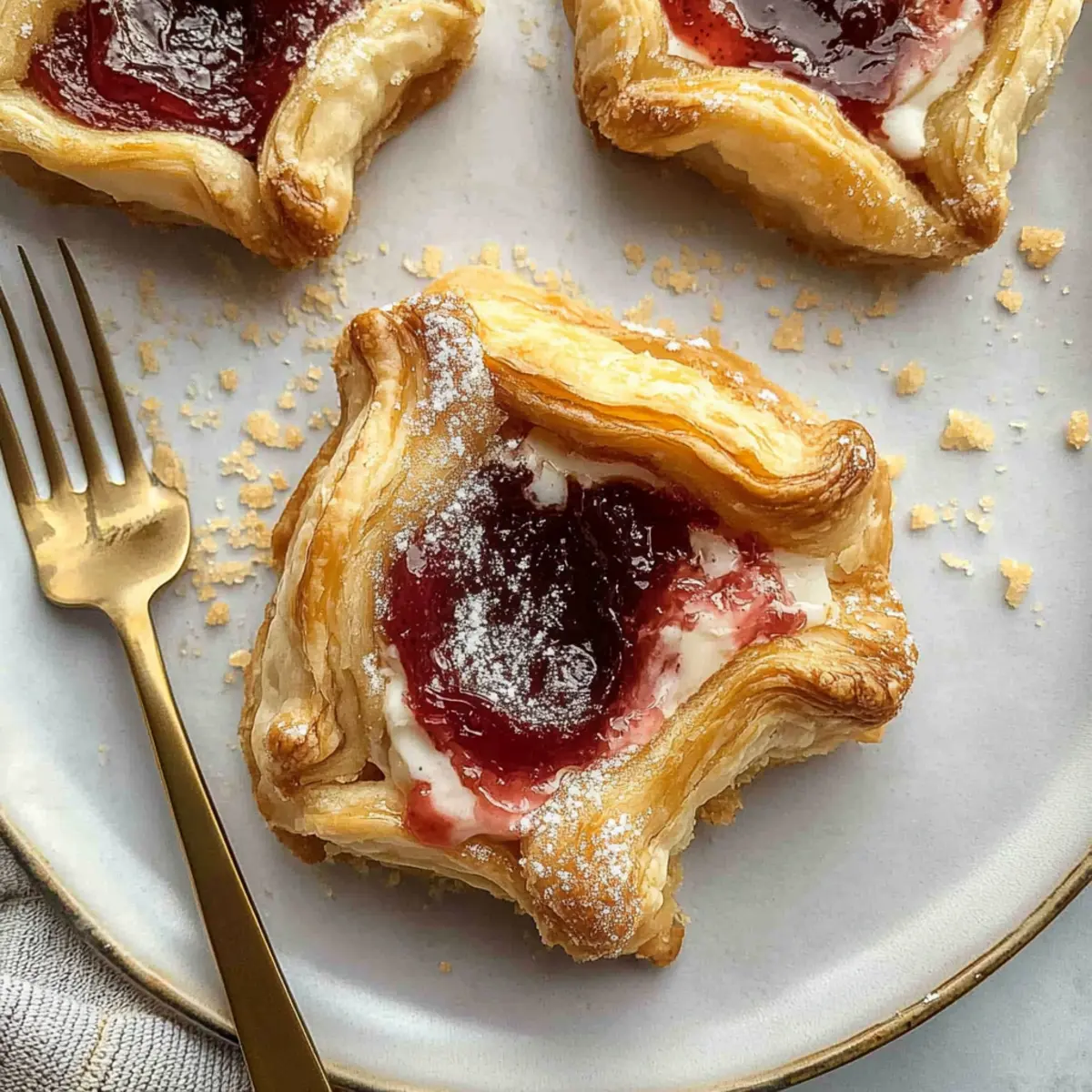 Delicious Homemade Starbucks Sugar Plum Danish Made Gluten-Free