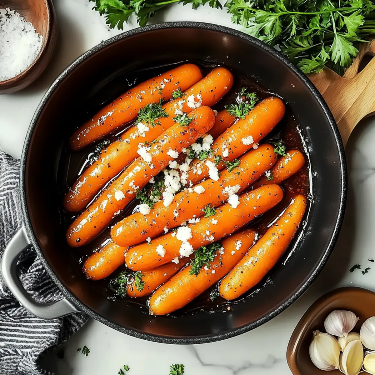 Honey Garlic Butter Roasted Carrots for an Irresistible Side Dish