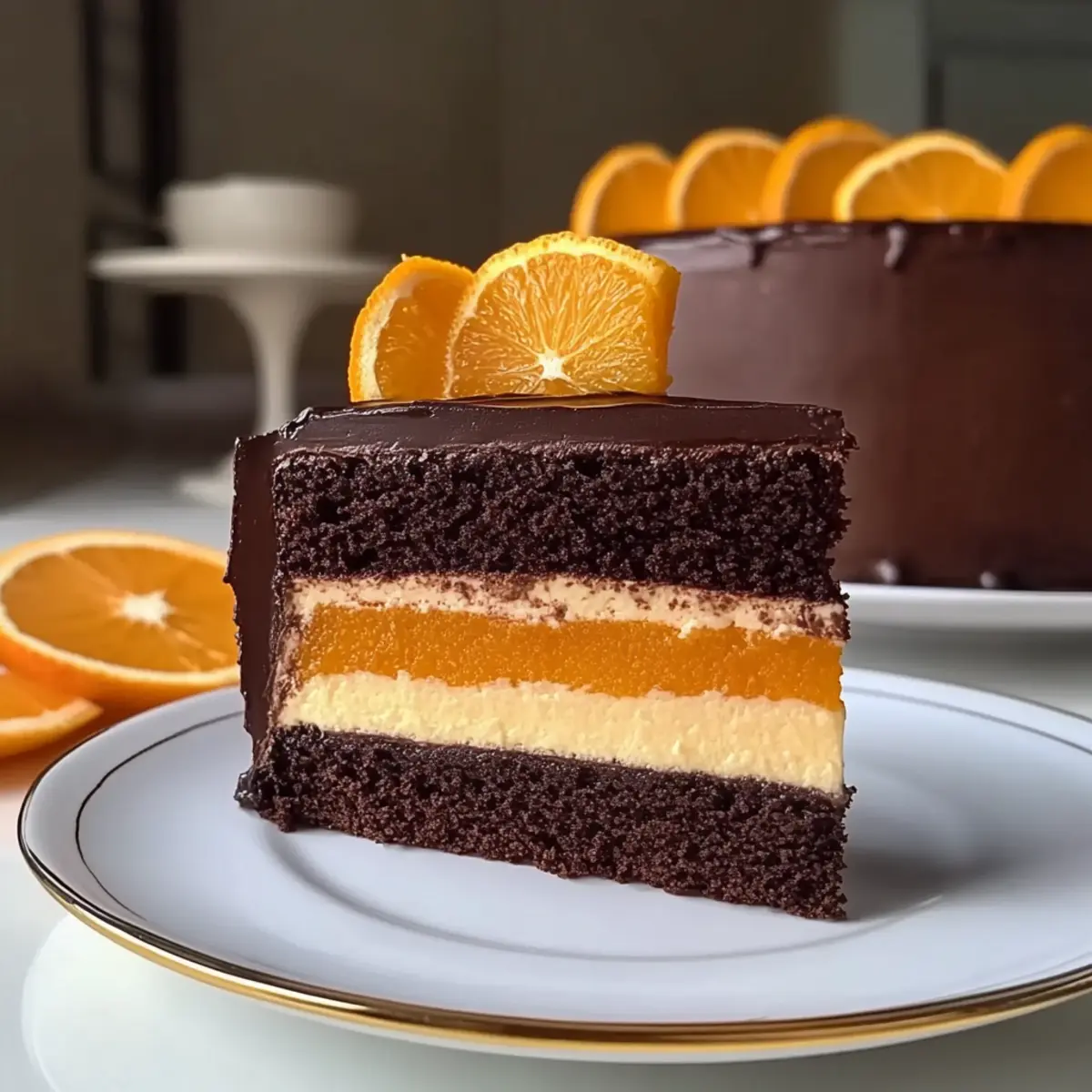 Chocolate & Orange Punchcake: A Zesty, Decadent Delight