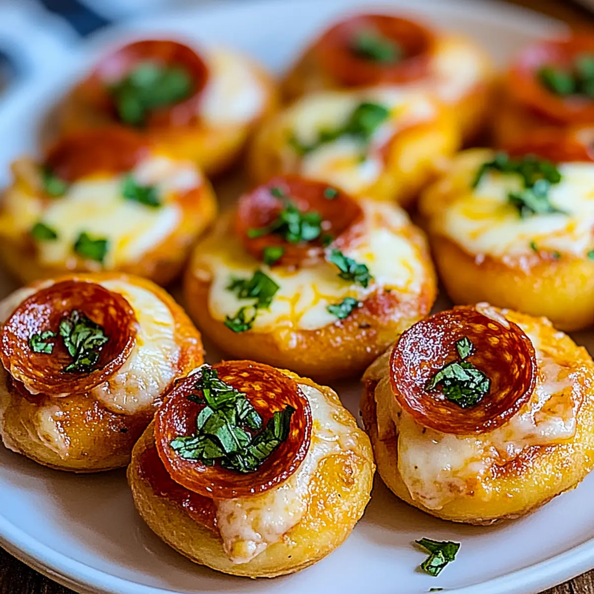 Mini Pizza Bites for Easy Snacking and Fun Gatherings