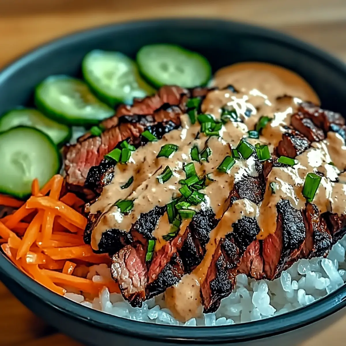 Korean BBQ Steak Rice Bowls – Bold Flavors for Dinner Bliss
