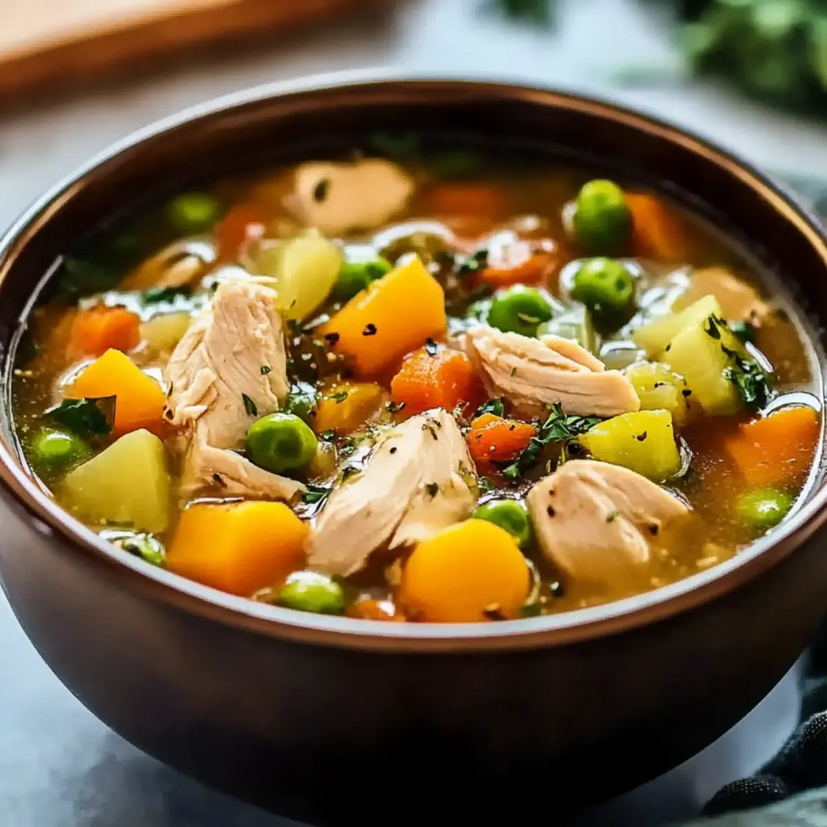 Hearty Chicken Vegetable Soup That Warms Your Soul