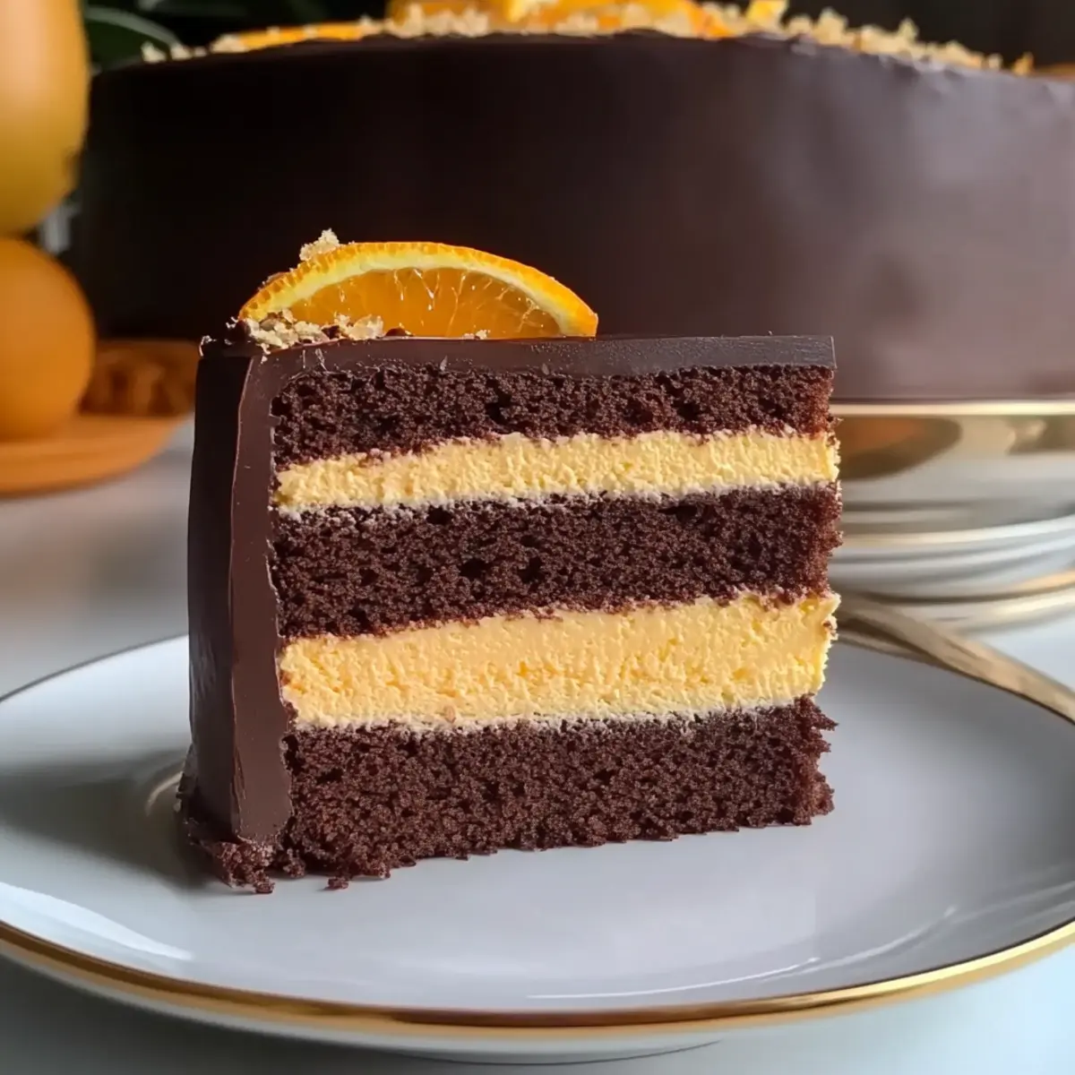 Chocolate & Orange Punchcake: A Moist Citrus Delight