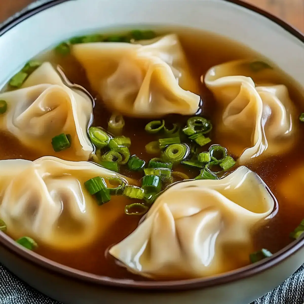 Warm Your Soul with Easy Wonton Soup: Comfort in a Bowl