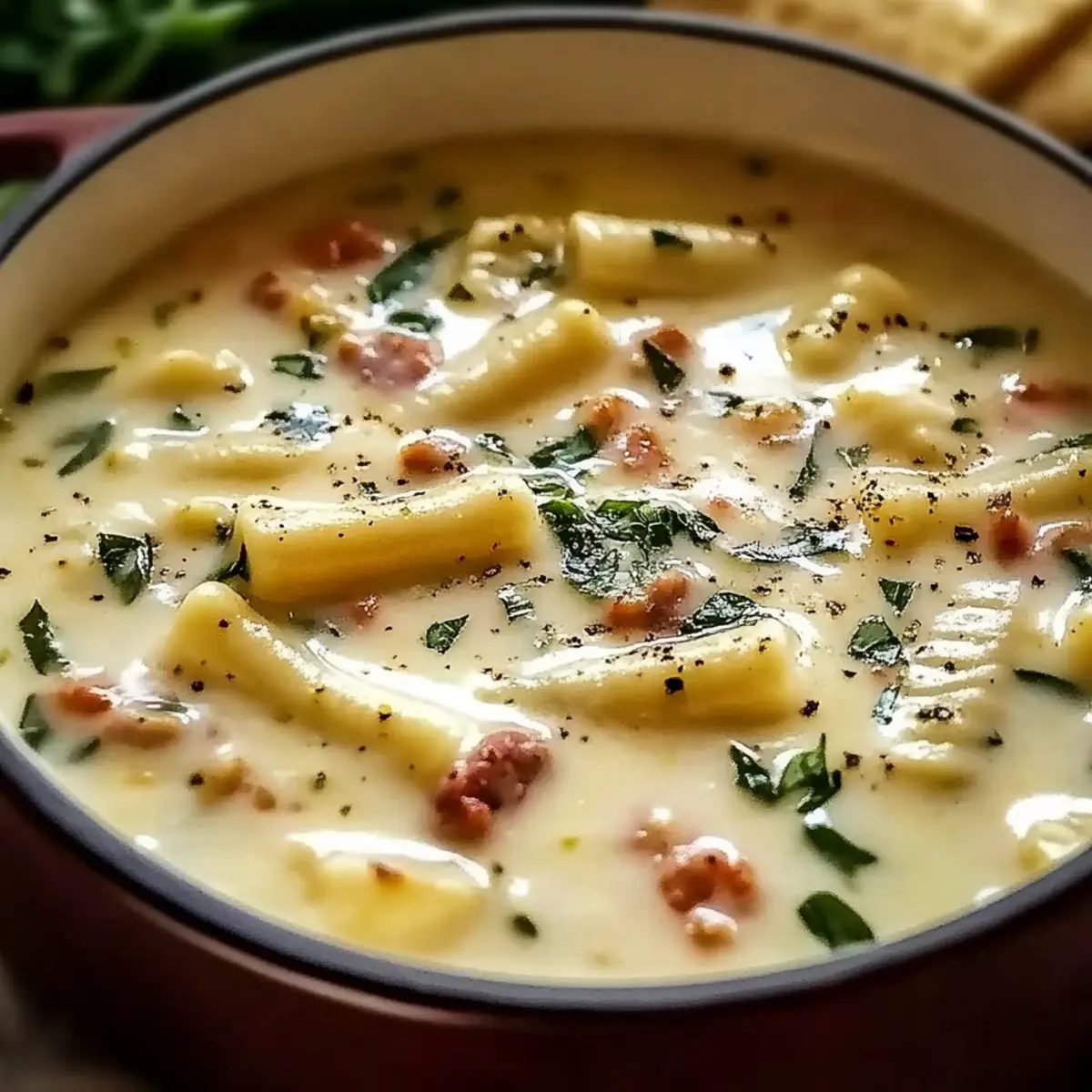 Creamy White Lasagna Soup for Cozy, Comforting Nights