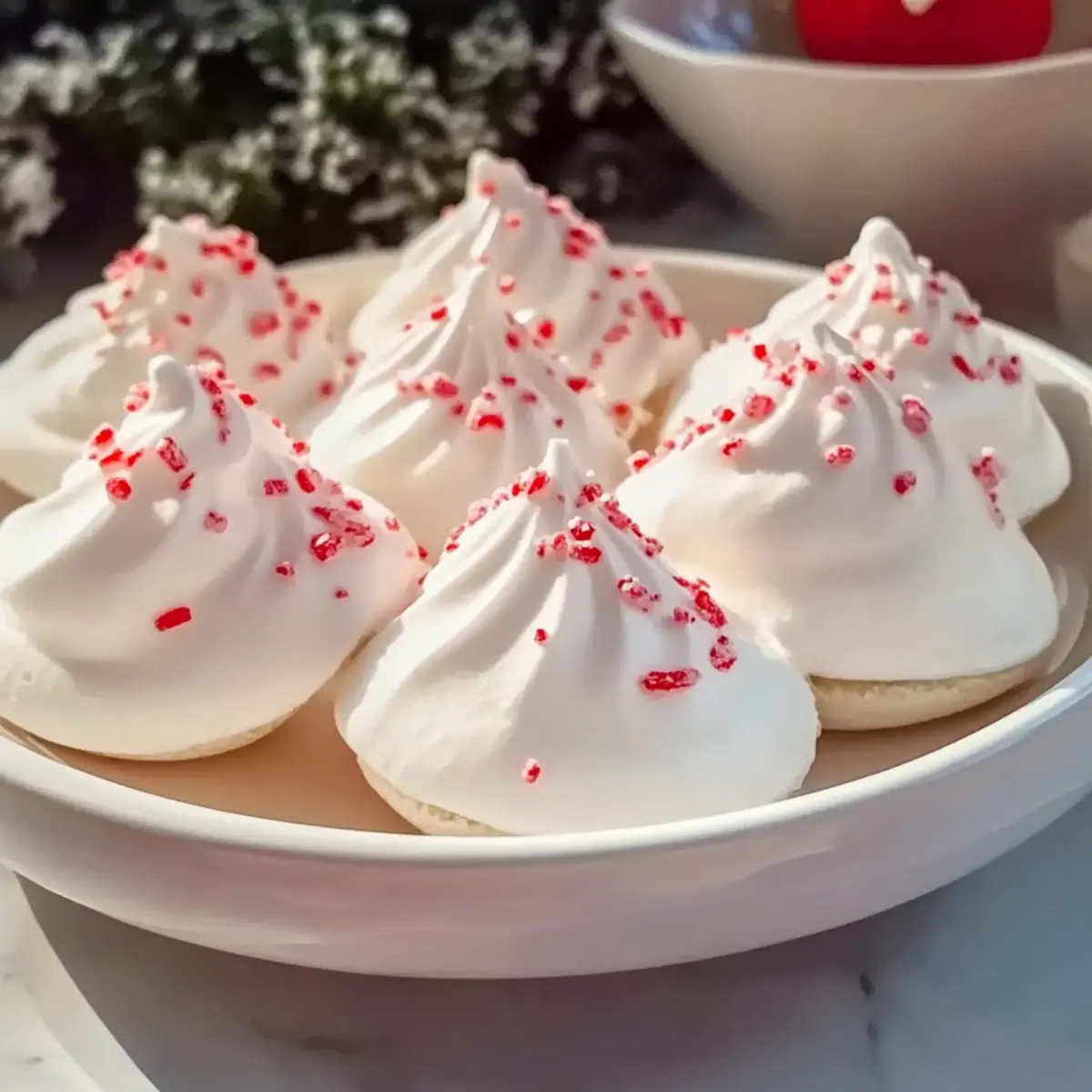 Delightful Peppermint Meringues: Light & Festive Treats