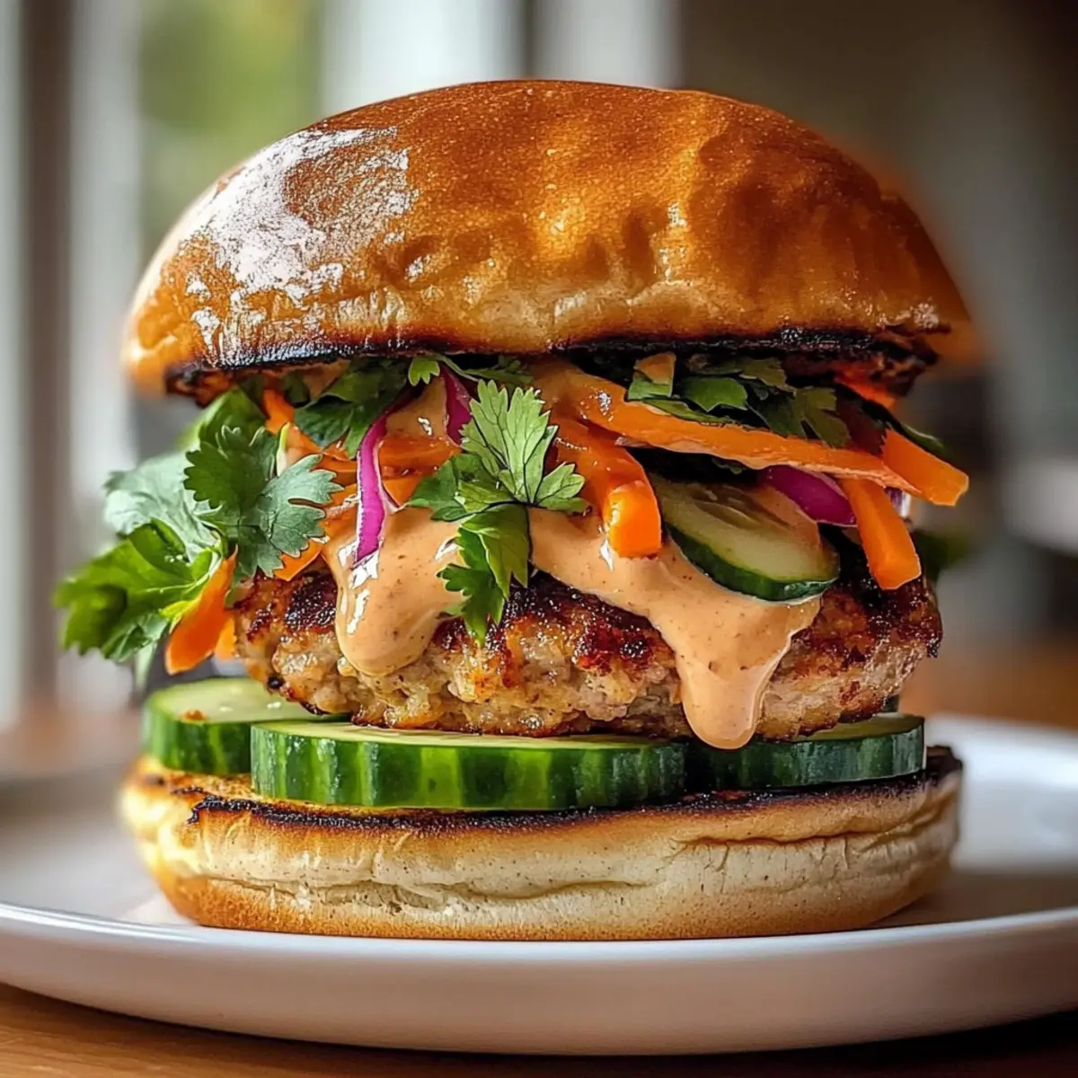 Thai Peanut Turkey Burgers That Will Upgrade Your Dinner Game