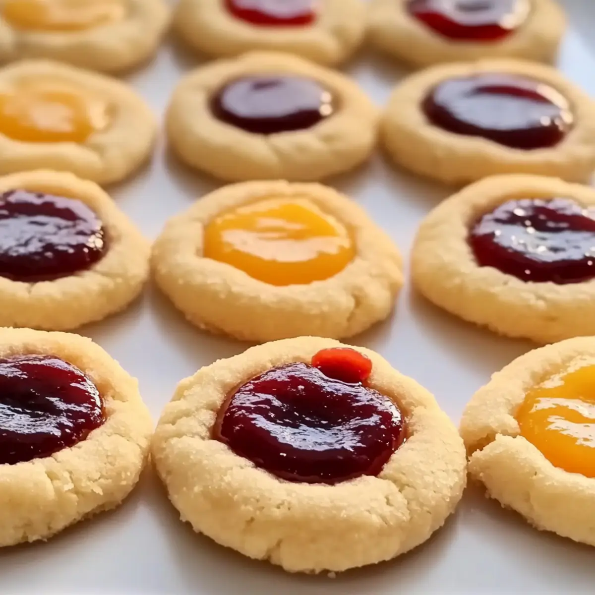 Classic Thumbprint Cookies: Sweet Bites of Nostalgia