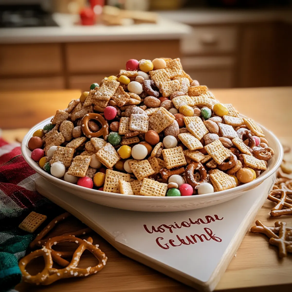 Sweet and Salty Holiday Chex Mix That Everyone Will Love