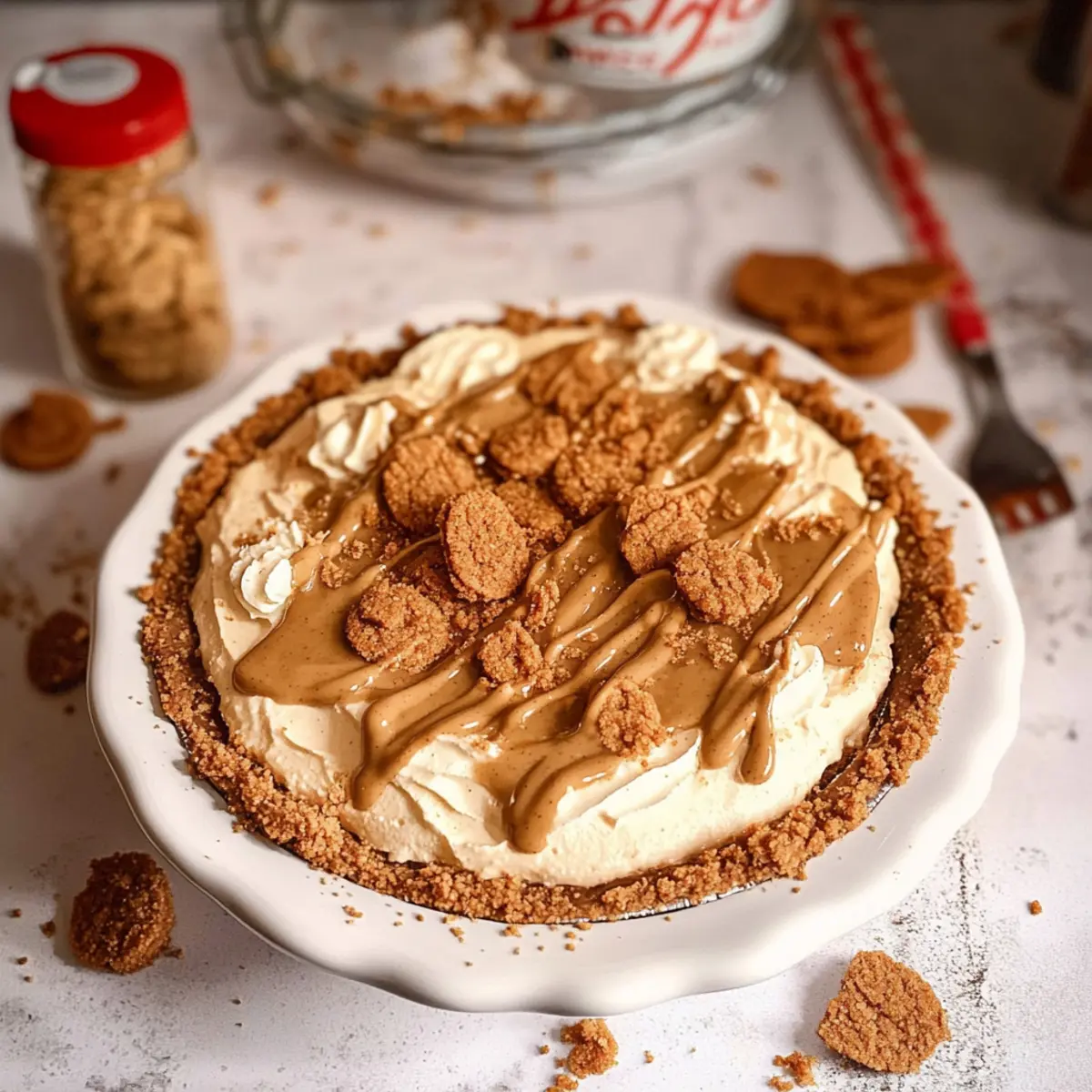 Irresistible No-Bake Cookie Butter Pie for Any Occasion