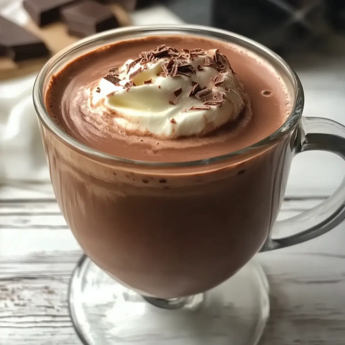 Thick Italian Hot Chocolate: Indulge in Cozy Chocolate Bliss