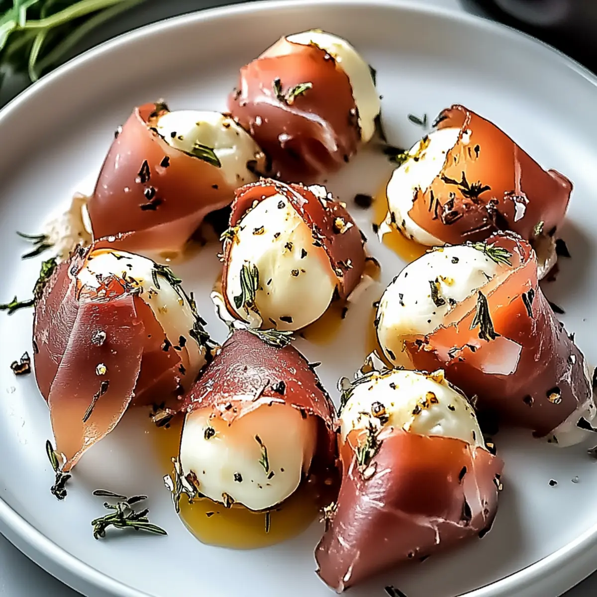 Savory Prosciutto Wrapped Mozzarella Bites You'll Love