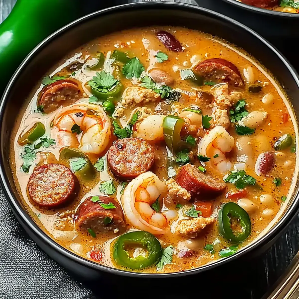 Cajun White Chicken Chili - Comforting Stew for Cozy Nights